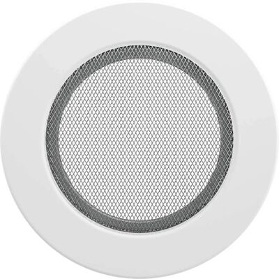 Kratki Vent Cover round Ø 125 white - Vent Cover Kratki Vent Cover round Ø 125 white - Vent Cover