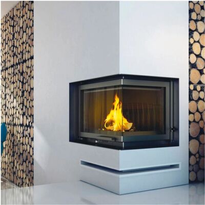 AZURA HOME DESIGN - ZUZIA 16 BS - Inserto para chimenea AZURA HOME DESIGN - ZUZIA 16 BS - Inserto para chimenea