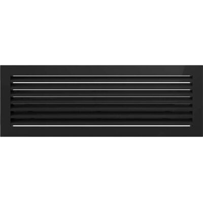 Kratka Fresh 17x49 Zwarte ventilatierooster - Ventilatie rooster Kratka Fresh 17x49 Zwarte ventilatierooster - Ventilatie rooster