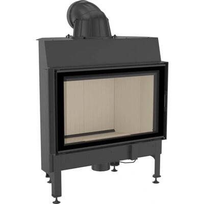 Azura Home Design - Inserto para chimenea Nadia 12 kW de acero Azura Home Design - Inserto para chimenea Nadia 12 kW de acero