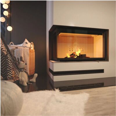Insertar de chimenea Kratki MBO 15 BS Izquierda - Inserto de chimenea Insertar de chimenea Kratki MBO 15 BS Izquierda - Inserto de chimenea
