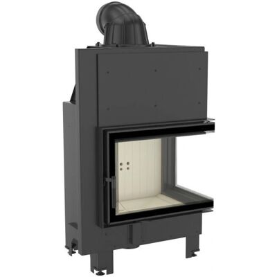 Azura Home Design - Inserto para chimenea MBZ 13 cristal - Lado derecho - Inserto de chimenea Azura Home Design - Inserto para chimenea MBZ 13 cristal - Lado derecho - Inserto de chimenea