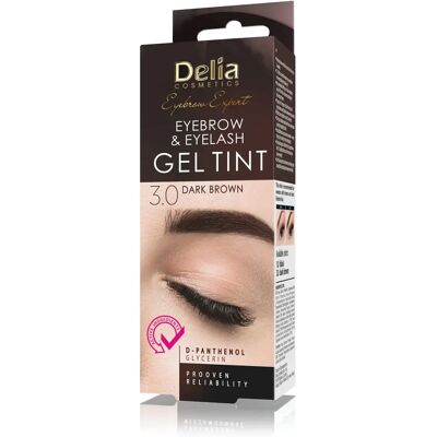 Delia Cosmetics Cameleo Marrone Scuro - Tinta per sopracciglia - 15 ml Delia Cosmetics Cameleo Marrone Scuro - Tinta per sopracciglia - 15 ml