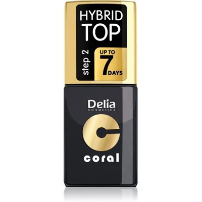Smaltto per unghie Gel Ibrido Coral di Delia Cosmetics - 11 ml Smaltto per unghie Gel Ibrido Coral di Delia Cosmetics - 11 ml