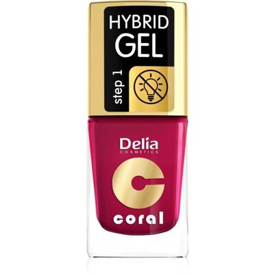 Delia Cosmetics Smalto per Unghie Corallo Gel Ibrido - Durata Lunga, Colore Vivace Delia Cosmetics Smalto per Unghie Corallo Gel Ibrido - Durata Lunga, Colore Vivace