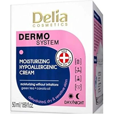Crema Giorno e Notte Delia Cosmetics Dermo System - Riduzione delle Rughe Crema Giorno e Notte Delia Cosmetics Dermo System - Riduzione delle Rughe