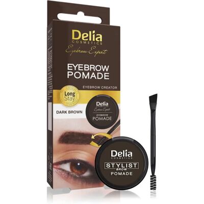 Delia Cosmetics Esperto Sopracciglia Marrone Scuro - Pomata per Sopracciglia Delia Cosmetics Esperto Sopracciglia Marrone Scuro - Pomata per Sopracciglia