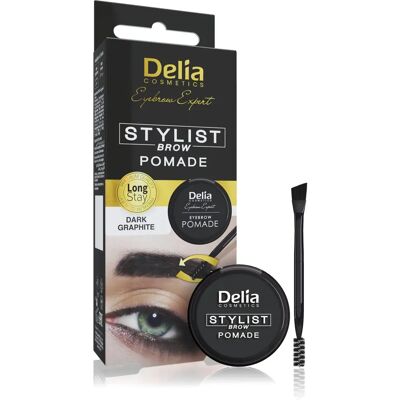 Delia Cosmetics Augenbrauen-Experte Graphit - Augenbrauenpomade Delia Cosmetics Augenbrauen-Experte Graphit - Augenbrauenpomade