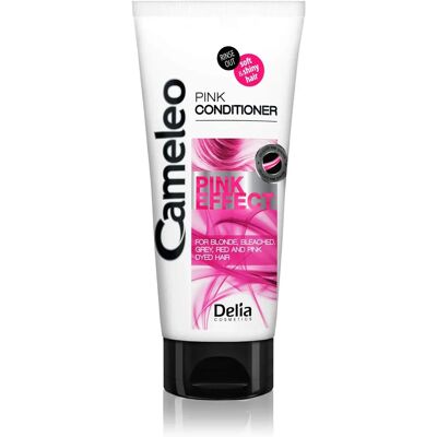 Après-shampoing CAMELEO Pink Effect à l'extrait de pamplemousse pour cheveux blonds, décolorés, rouges et roses 200ml Après-shampoing CAMELEO Pink Effect à l'extrait de pamplemousse pour cheveux blonds, décolorés, rouges et roses 200ml