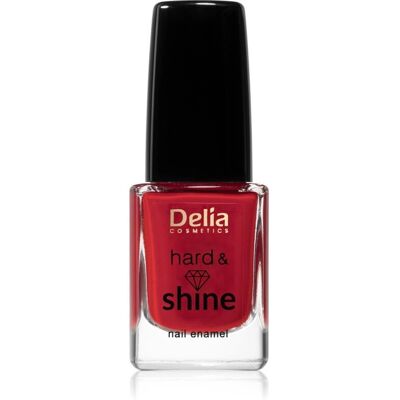Delia Cosmetics Hard & Shine smalto per unghie - 808 Nathalie - Lucido, Rinforzo, 11ml Delia Cosmetics Hard & Shine smalto per unghie - 808 Nathalie - Lucido, Rinforzo, 11ml