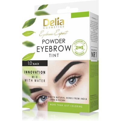 Delia Cosmetics Augenbrauen-Experte - Schwarz - 4 g - Augenbrauenfarbe Delia Cosmetics Augenbrauen-Experte - Schwarz - 4 g - Augenbrauenfarbe