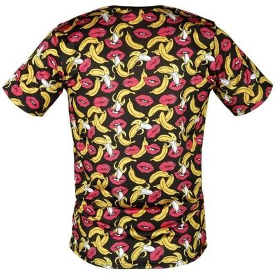 Anais Banana T-Shirt - Weiches Lycra, Druck, Perfekter Sitz Anais Banana T-Shirt - Weiches Lycra, Druck, Perfekter Sitz