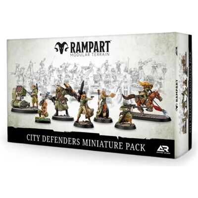 Pack de Miniatures CITY DEFENDERS - Jeu de figurines Sci-Fi - Publicité Pack de Miniatures CITY DEFENDERS - Jeu de figurines Sci-Fi - Publicité