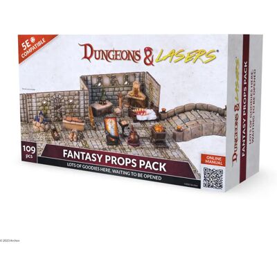 Archon Studio PROPS FANTASIE Dungeons & Lasers Miniature RPG Collectible - Publicité Archon Studio PROPS FANTASIE Dungeons & Lasers Miniature RPG Collectible - Publicité