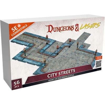 Ensemble de Miniatures RPG Rues de la Ville Archon Studio - LD-DNL0048 - Publicité Ensemble de Miniatures RPG Rues de la Ville Archon Studio - LD-DNL0048 - Publicité