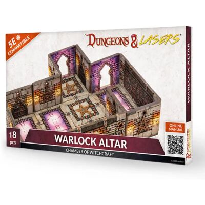 Archon Studio Dungeons & Lasers : Autel du Sorcier - Terrain modulaire RPG - Publicité Archon Studio Dungeons & Lasers : Autel du Sorcier - Terrain modulaire RPG - Publicité