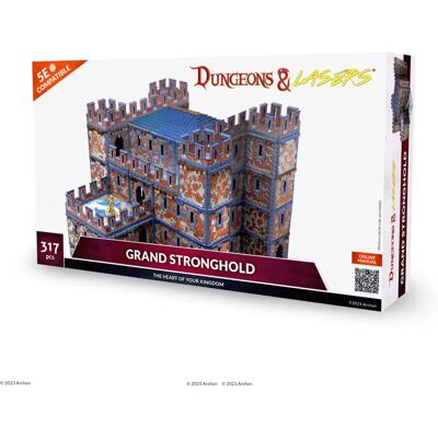 Archon Studio Dungeons & Lasers : Grande Forteresse - Décor pour jeux de rôle - Publicité Archon Studio Dungeons & Lasers : Grande Forteresse - Décor pour jeux de rôle - Publicité