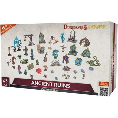 Archon Studio Dungeons & Lasers : Ruines Anciennes - Jeu de plateau - Publicité Archon Studio Dungeons & Lasers : Ruines Anciennes - Jeu de plateau - Publicité