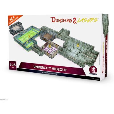 Archon Studio Dungeons & Lasers: Undercity Hideout - Role-Playing Miniatures Archon Studio Dungeons & Lasers: Undercity Hideout - Role-Playing Miniatures
