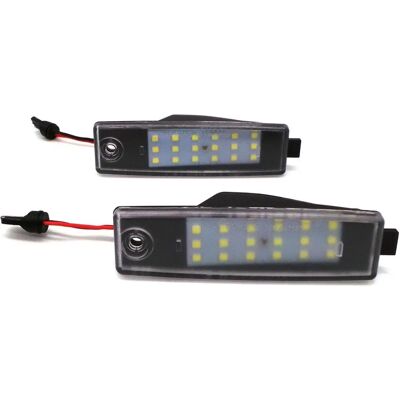Światła LED tablicy rejestracyjnej Toyota - Zestaw 2 sztuki - Białe - Zgodne z CAN bus Światła LED tablicy rejestracyjnej Toyota - Zestaw 2 sztuki - Białe - Zgodne z CAN bus
