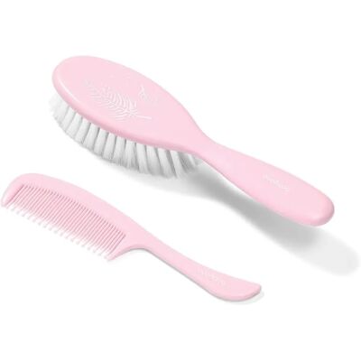 BabyOno Baby Haarbürste und Kamm Set Pink - Baby Haarbürste und Kamm BabyOno Baby Haarbürste und Kamm Set Pink - Baby Haarbürste und Kamm