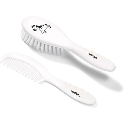 BabyOno Brosse à Cheveux Blanche 2 pcs - Brosse à cheveux - Publicité BabyOno Brosse à Cheveux Blanche 2 pcs - Brosse à cheveux - Publicité