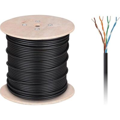 Cabletech Miedziany CAT5e Twisted Pair - 305 m Kabel Komputerowy Cabletech Miedziany CAT5e Twisted Pair - 305 m Kabel Komputerowy