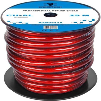 CABLETECH 2Ga Kabel samochodowy miedź + aluminium - 25m CABLETECH 2Ga Kabel samochodowy miedź + aluminium - 25m