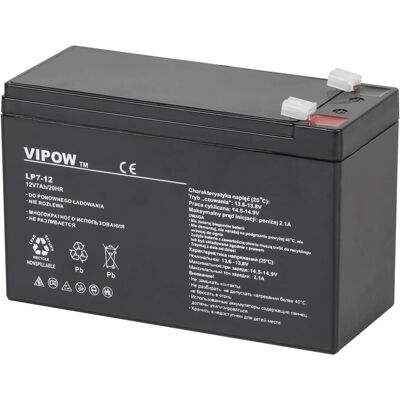 Vipow 12V 7.0Ah Gelová baterie - Typ baterie Vipow 12V 7.0Ah Gelová baterie - Typ baterie