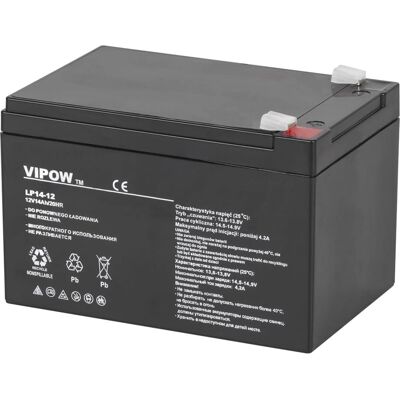 Vipow 12V 14Ah Gel Baterie - Baterie Vipow 12V 14Ah Gel Baterie - Baterie