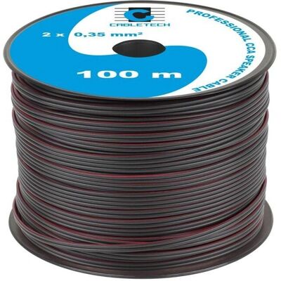 Cabletech - Høyttalerkabel - Nero - 0.35mm - Speaker Cable Cabletech - Høyttalerkabel - Nero - 0.35mm - Speaker Cable