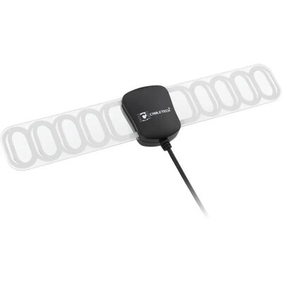 Antenne auto Cabletech ANT0525 - Supporte DVB-T DAB/FM Numérique/Analogique - Publicité Antenne auto Cabletech ANT0525 - Supporte DVB-T DAB/FM Numérique/Analogique - Publicité