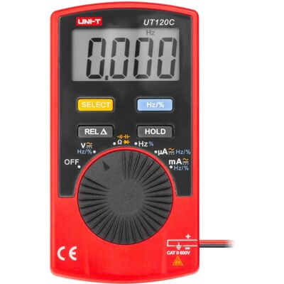Uni-T UT120C Digital Multimeter - Voltage, Resistance, Frequency Uni-T UT120C Digital Multimeter - Voltage, Resistance, Frequency