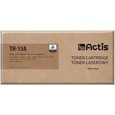 Actis TH-15A Schwarze Tonerkartusche - Für HP & Canon Drucker Actis TH-15A Schwarze Tonerkartusche - Für HP & Canon Drucker