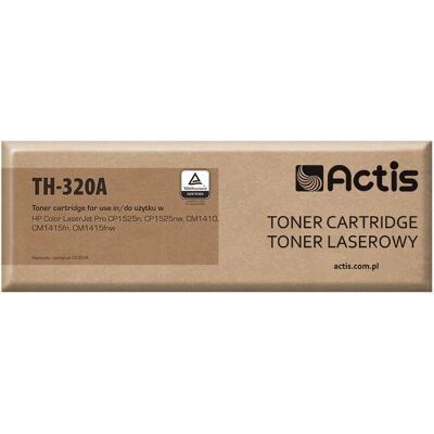 Cartouche de toner laser noir Actis TH-320A - Accessoire d'imprimante - Publicité Cartouche de toner laser noir Actis TH-320A - Accessoire d'imprimante - Publicité