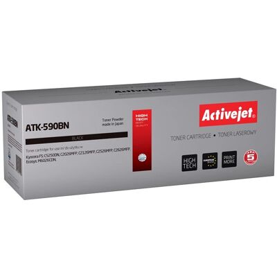 Activejet ATK-590BN Toner - Schwarz für Kyocera Activejet ATK-590BN Toner - Schwarz für Kyocera