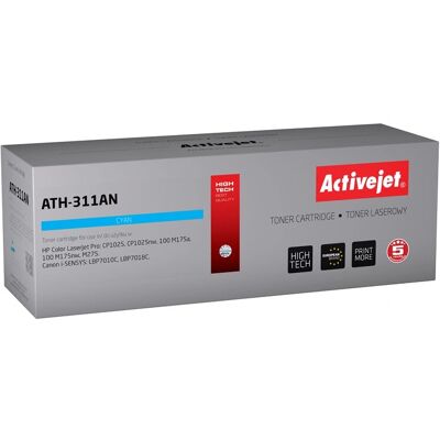 Cartuccia toner cyan Activejet ATH-311AN - Accessori stampante Cartuccia toner cyan Activejet ATH-311AN - Accessori stampante
