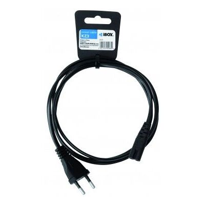 iBox KZ3 Netzleitung - 1,5m Schwarz EU IEC 320 CEE7/4 iBox KZ3 Netzleitung - 1,5m Schwarz EU IEC 320 CEE7/4
