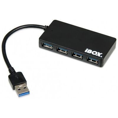 iBox IUH3F56 USB-Hub 4-Port - USB 3.2 Gen 1 iBox IUH3F56 USB-Hub 4-Port - USB 3.2 Gen 1