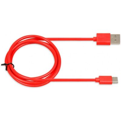 iBox IKUMTCR USB Kabel - USB A auf USB C - 1m - Rot - USB 2.0 iBox IKUMTCR USB Kabel - USB A auf USB C - 1m - Rot - USB 2.0