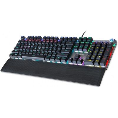 iBox AURORA K-3 Gaming Mechanische Tastatur - Schwarz/Silber - 108 Tasten iBox AURORA K-3 Gaming Mechanische Tastatur - Schwarz/Silber - 108 Tasten