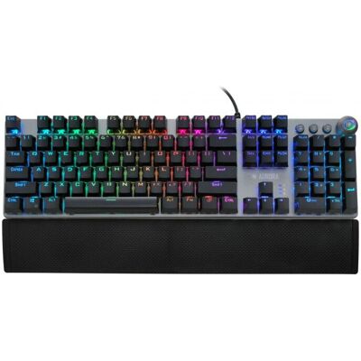 iBox AURORA K-4 Mechanische Gaming-Tastatur RGB - Schwarz/Silber iBox AURORA K-4 Mechanische Gaming-Tastatur RGB - Schwarz/Silber
