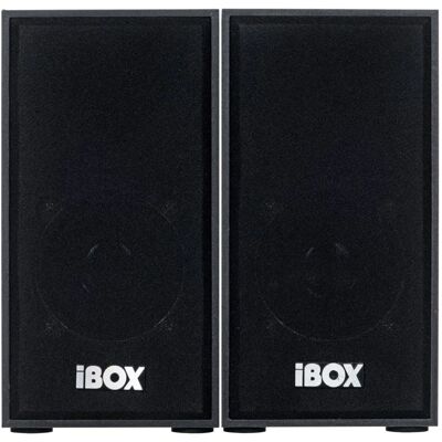 iBox IGLSP1B Schwarzer Kabelgebundener 2-Wege Lautsprecher - Lautsprecher iBox IGLSP1B Schwarzer Kabelgebundener 2-Wege Lautsprecher - Lautsprecher