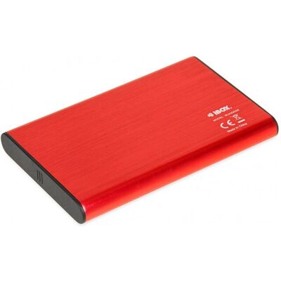 Boîtier Externe Rouge iBox 2.5" HDD/SSD - Publicité Boîtier Externe Rouge iBox 2.5" HDD/SSD - Publicité