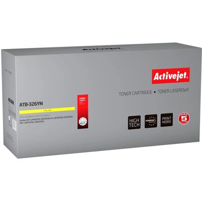 Toner giallo Activejet Brother TN-326Y - Laser, 3500 pagine Toner giallo Activejet Brother TN-326Y - Laser, 3500 pagine