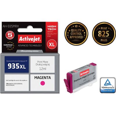 Cartouche d'encre Activejet AH-935MRX Magenta - Haute capacité - Jet d'encre Cartouche d'encre Activejet AH-935MRX Magenta - Haute capacité - Jet d'encre