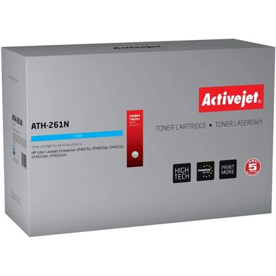 Activejet ATH-261N Cyan Tonerpatrone - Laserdrucker - 11.000 Seiten Activejet ATH-261N Cyan Tonerpatrone - Laserdrucker - 11.000 Seiten