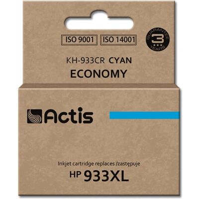 Cartouche d'encre cyan Actis KH-933CR - Remplacement pour imprimante Cartouche d'encre cyan Actis KH-933CR - Remplacement pour imprimante