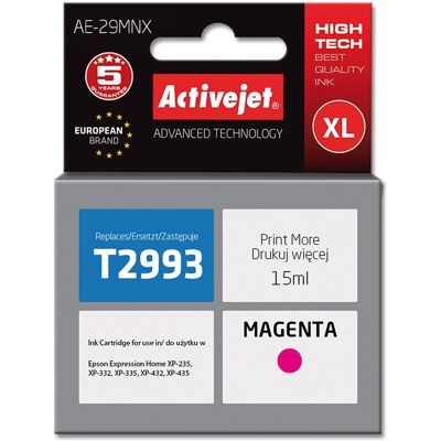 Activejet AE-29MNX Magenta Großvolumen Tintenpatrone - Tintenpatrone Activejet AE-29MNX Magenta Großvolumen Tintenpatrone - Tintenpatrone