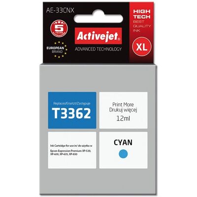 Activejet T3362 Cyan Tintenpatrone - Tintenpatrone Activejet T3362 Cyan Tintenpatrone - Tintenpatrone